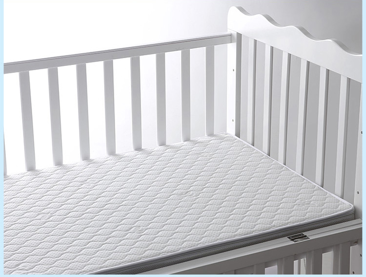 霖贝儿(LINBEBE)3D婴儿床垫外套可拆洗透气婴儿床垫护脊天然椰棕宝宝床垫多功能儿童床垫多尺寸白色床垫 白色 130*70