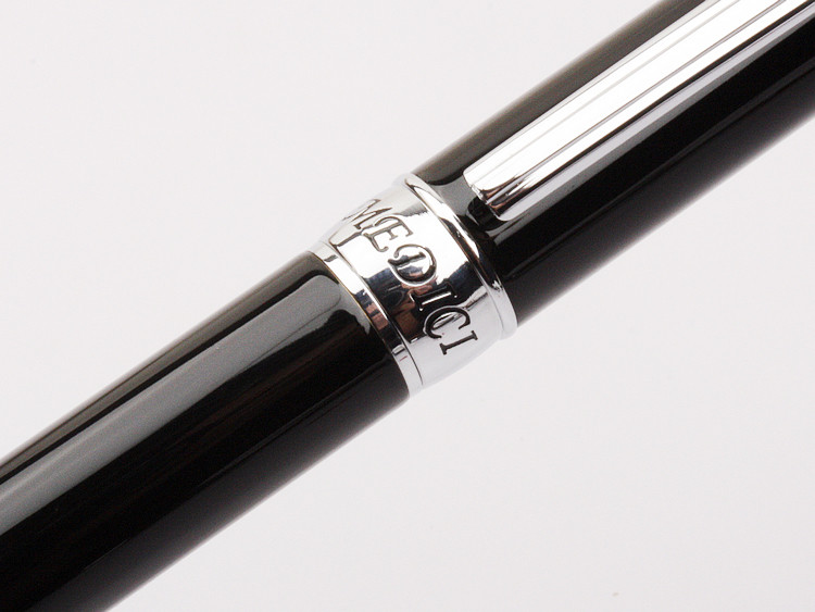 medici 梅第奇 永恒罗马纯黑银夹铱金笔 钢笔 墨水笔 206