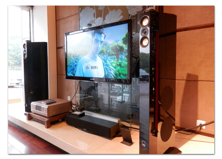 爱浪家庭影院c360ii水晶2号配t800a功放