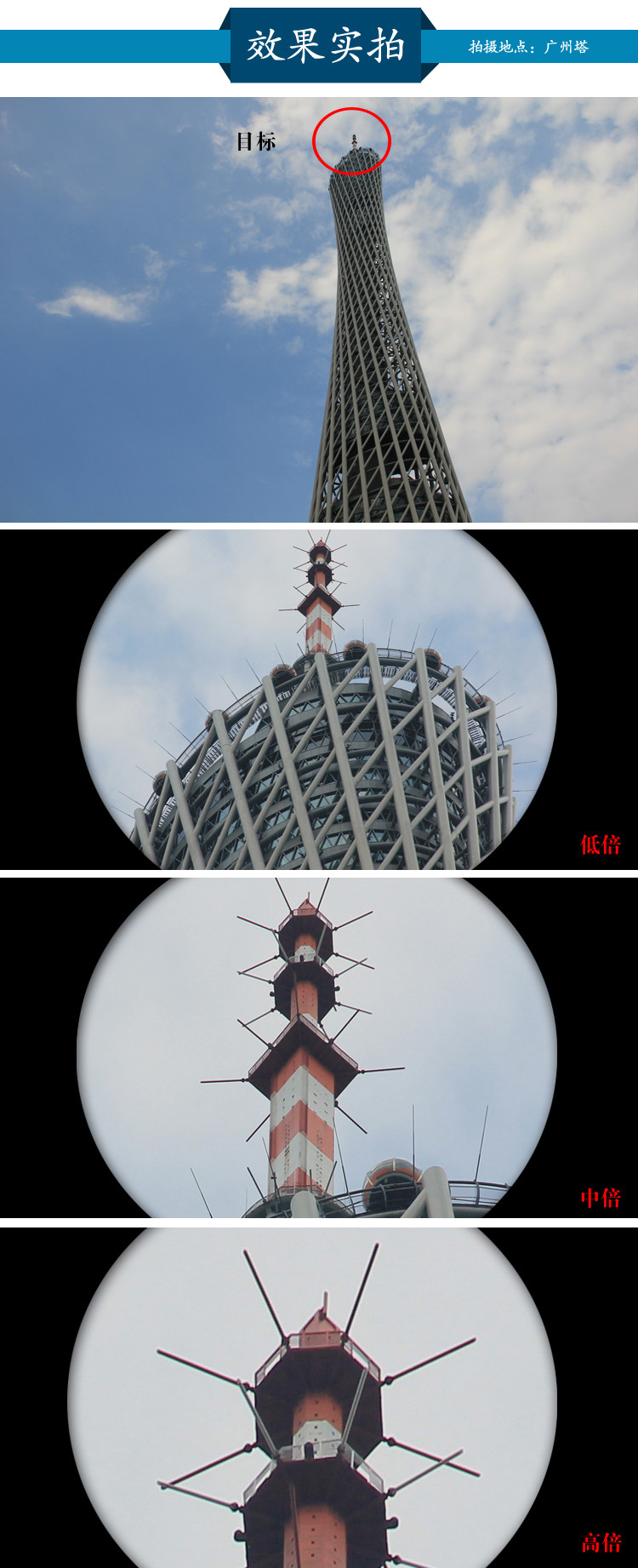 zlistar立视德超级变倍望远镜8-32倍变焦双筒望眼镜高清高倍微光夜视