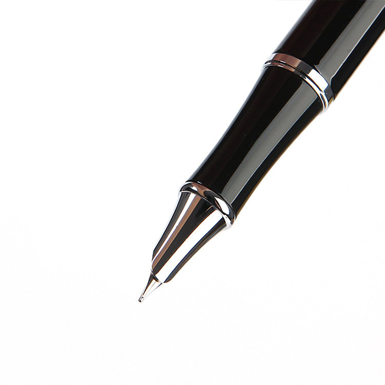 medici 梅第奇 丘比特宝石黑银夹特细钢笔 墨水笔 205