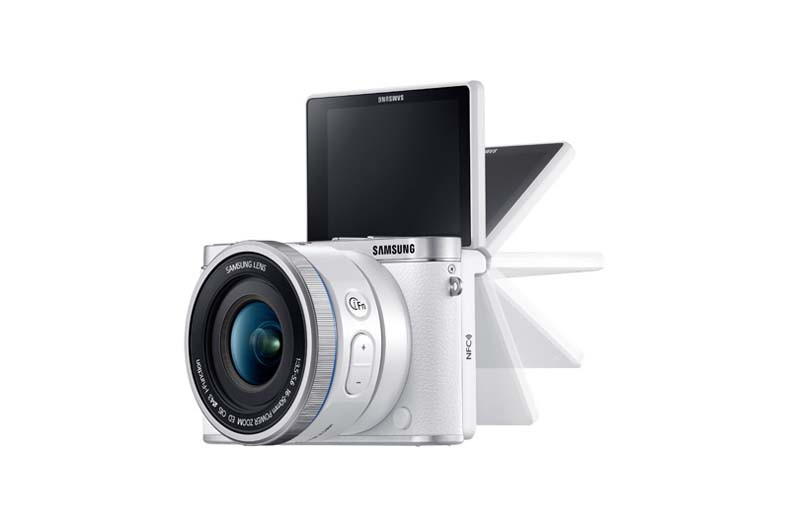 nx3000 微型单电 白色(16-50mm) 16g卡 三星(samsung)微单/单电nx3000