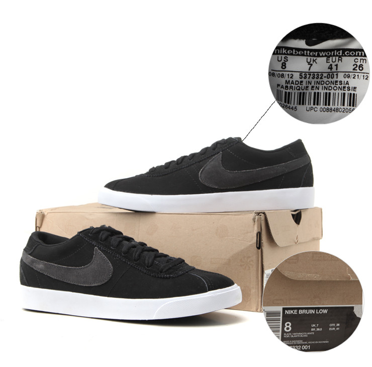 耐克nike极限男鞋滑板鞋运动鞋537332-001 黑 42码