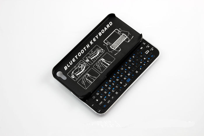 北极闪电 最新款iphone5蓝牙键盘iphone5侧滑键盘mini键盘 蓝牙键盘