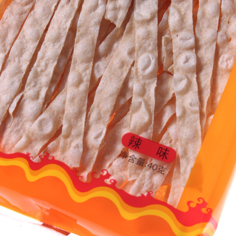 波力 渔趣 辣味 40gx5袋组合装 渔趣海苔海鲜制品儿童休闲零食)