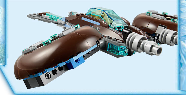 lego乐高气功传奇系列早教拼插玩具象女王的寒冰机器猛犸象l70145