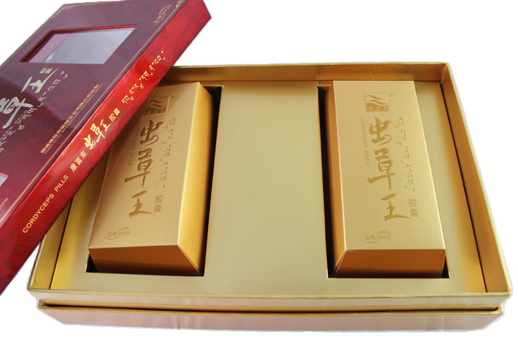 康富来冬虫夏草 康富来 虫草王胶囊12盒装 200mg*12粒*12盒【价格 图