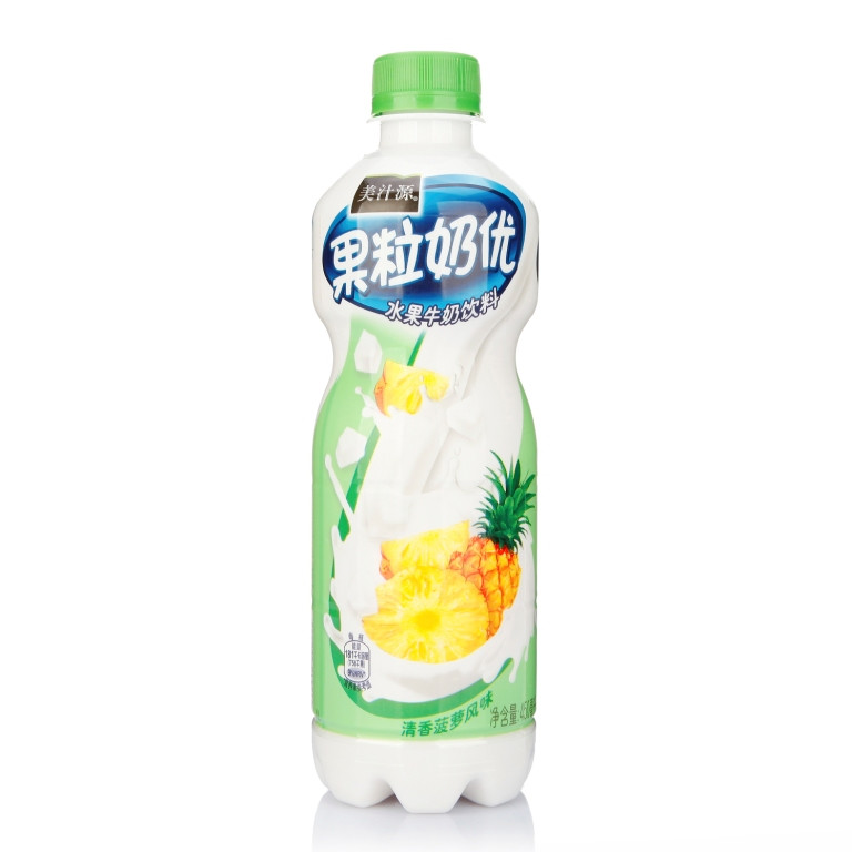 美汁源果粒奶优清香菠萝味450ml 上海 箱装