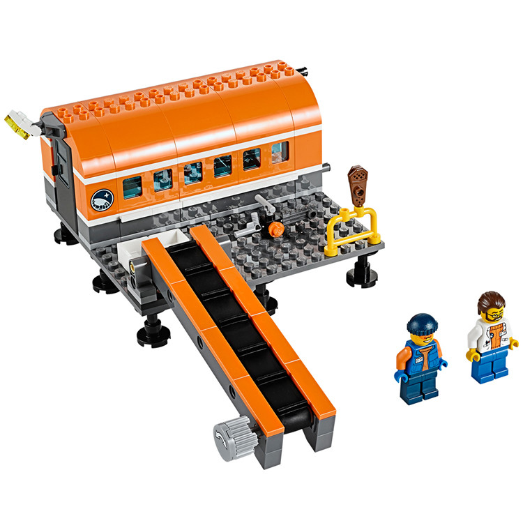 lego 乐高得城市系列玩具北极宿营基地60036