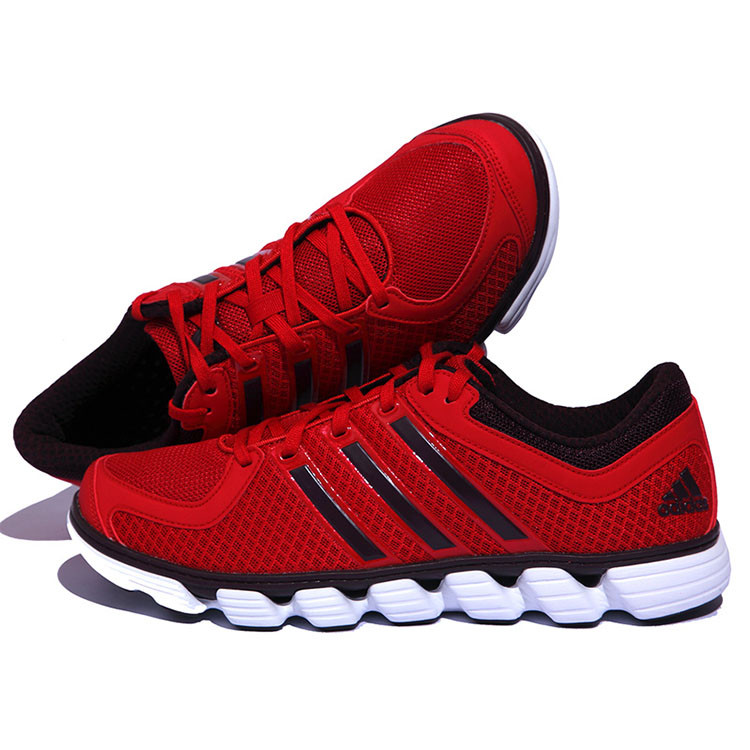 正品 adidas 阿迪达斯 新款 跑步鞋 休闲鞋 男子 红 g62705 红色 42