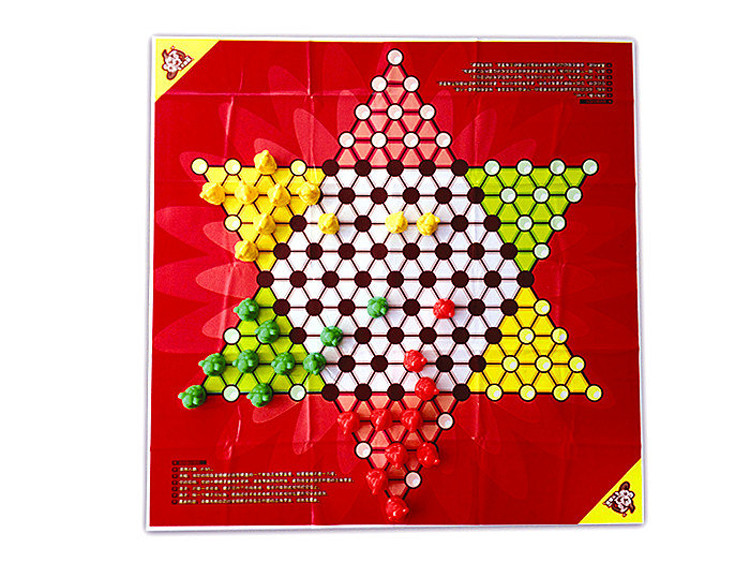 开心屋大嘴猴玲珑盒跳棋 882