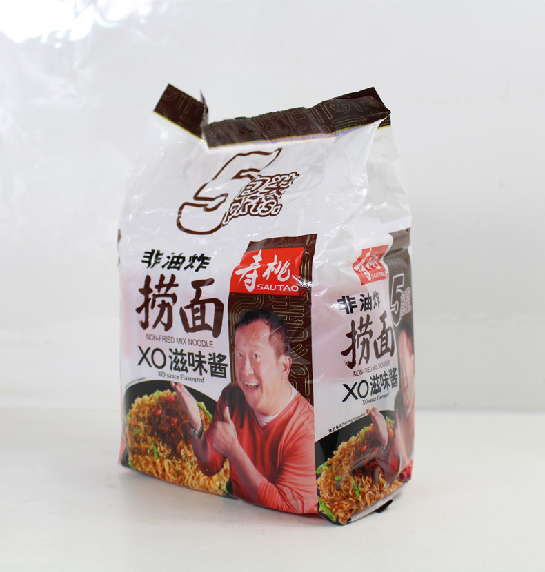 寿桃牌(sau tao)方便面 寿桃xo滋味酱捞面5包装【价格 图片 品牌 报价
