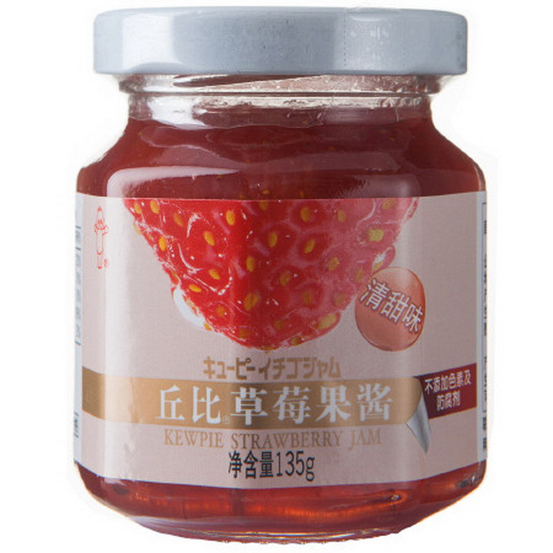 丘比低糖草莓酱135g
