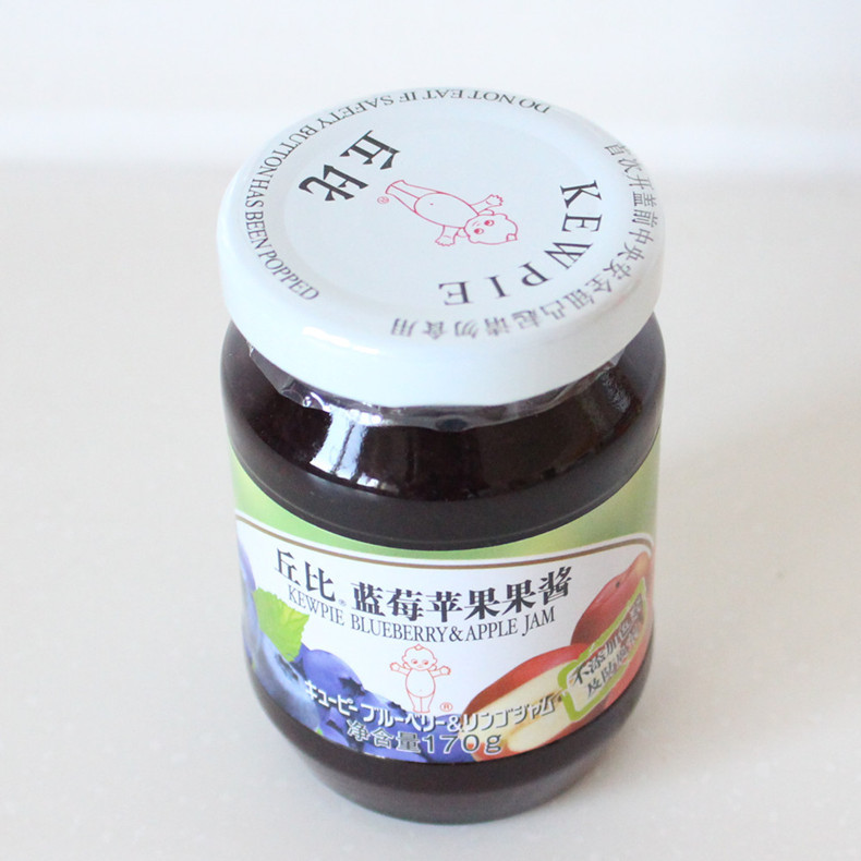 丘比蓝莓苹果酱170g
