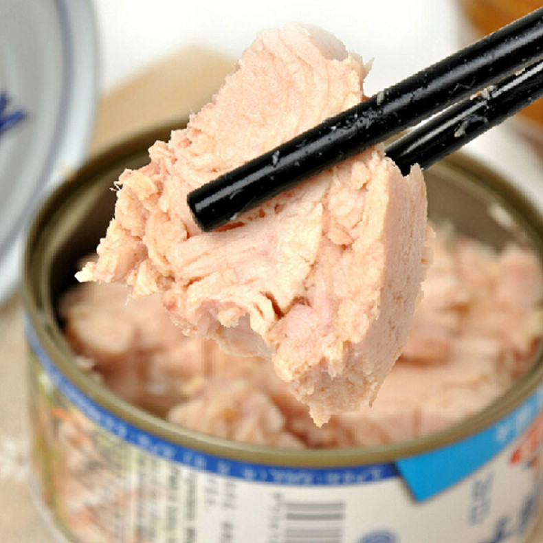 小胖子白肉金枪鱼矿泉水浸180g罐