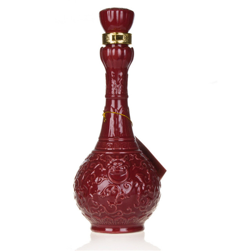 红星二锅头高粱酒釉里红53度500ml清香型白酒