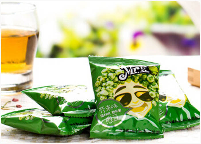 苏宁超市自营 绿叶 芥末味煎豆80g