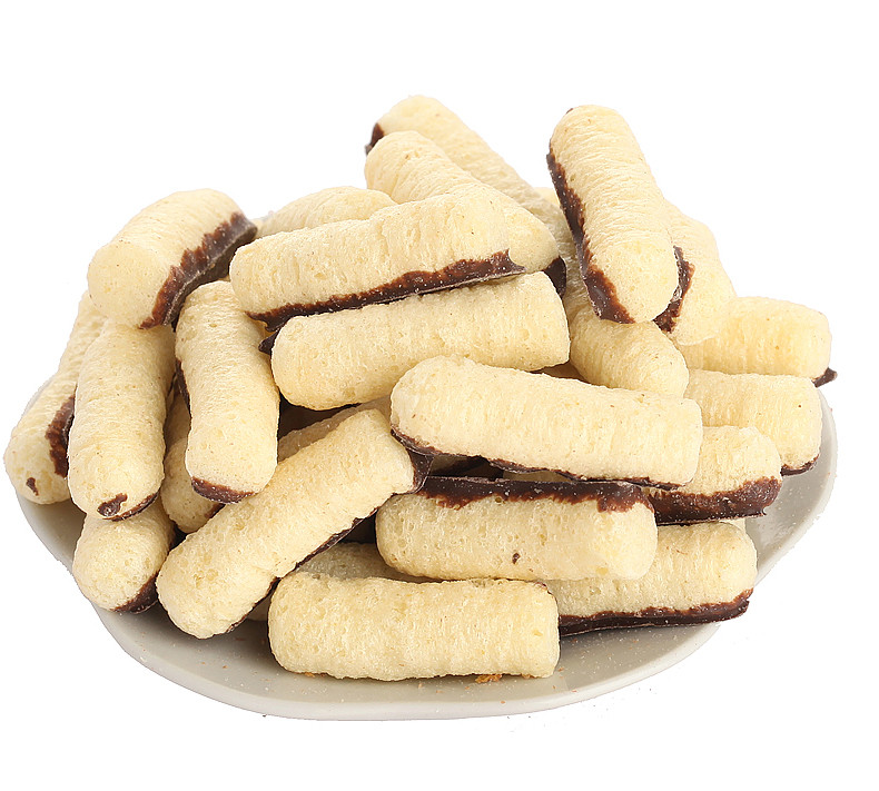 上好佳非油炸栗米条朱古力口味16g袋