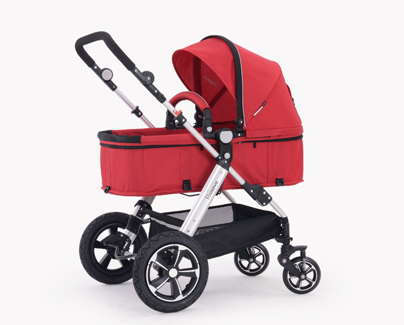 ibelieve爱贝丽婴儿推车全色款精英运动版红