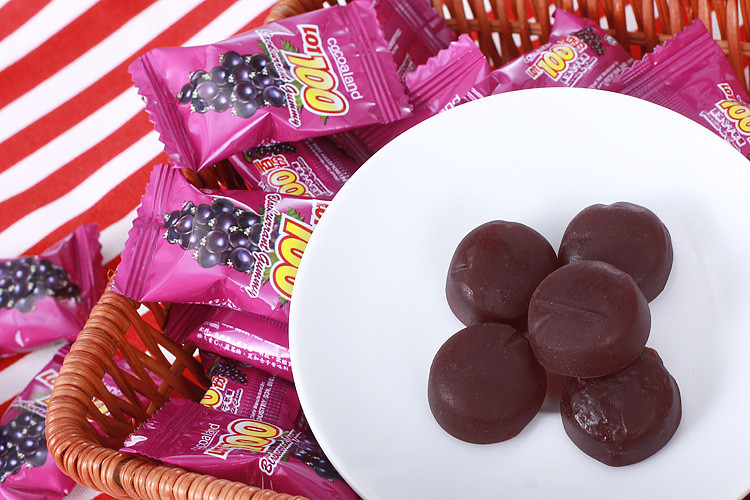 一百份黑加仑子果软汁糖150g