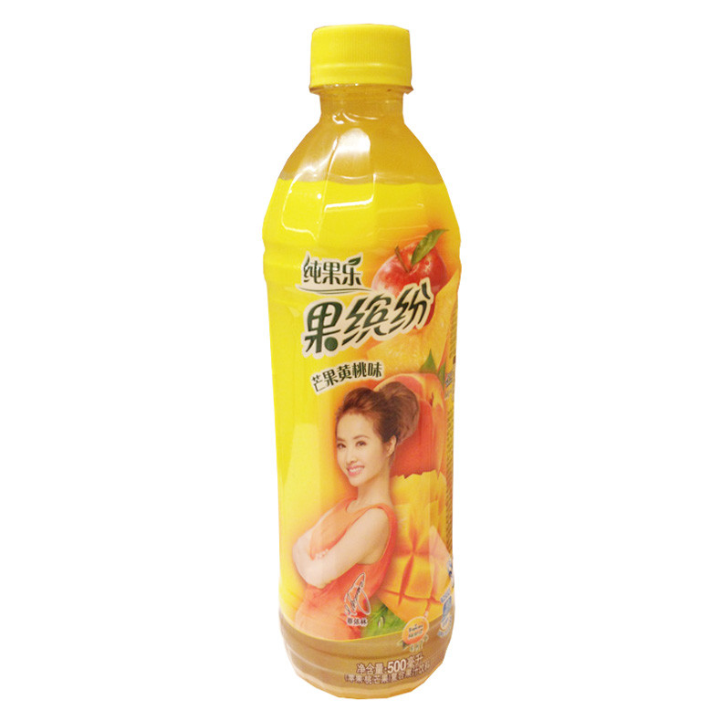 純果樂果繽紛果汁/果蔬汁 果繽紛芒果黃桃味 500ml【價格 圖片 品牌 