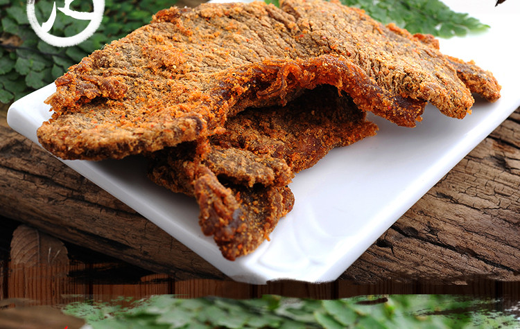 苏宁易购超市楚汉沙爹牛肉干沙嗲味75g