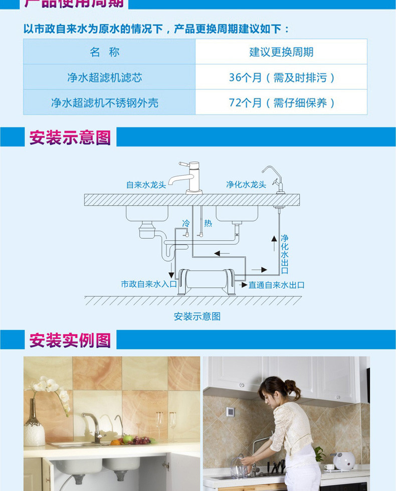 立升超滤伴侣安装图解图片