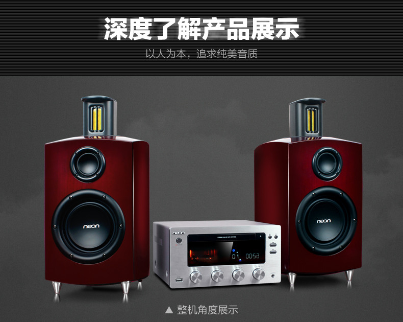 丽扬neondtb980胆机无线蓝牙组合音响