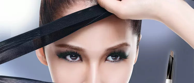 卡姿兰大眼睛俏眉精致眉笔防水防汗不晕染双头自动眉笔眉粉一字眉带眉