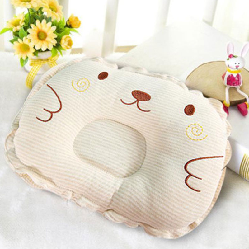 婴儿枕头01岁定型枕新生儿06个月四季夏季卡通简约小清新男女宝宝