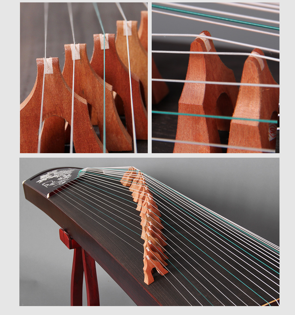 梵巢古筝琴码红木雁柱红木琴码121号全套普及码三角码摆码码子121号