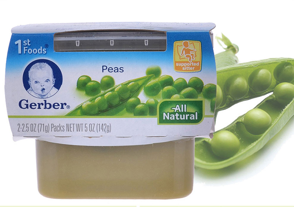 苏宁国际超级新品 美国gerber嘉宝1段婴儿果泥 宝宝辅食4个月以上