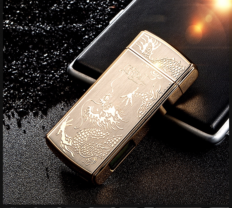 中邦(jobon)usb双电弧充电打火机电子个性送男友火机男士 抖音