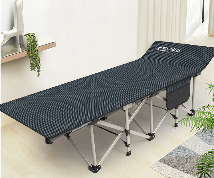 瑞仕达restar新款双加强折叠床单人床躺椅办公室午睡午休床行军床
