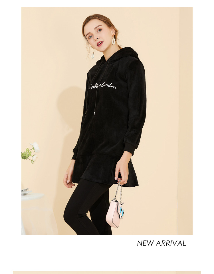 美丽衣橱beautifulwardrobe女士卫衣帽衫