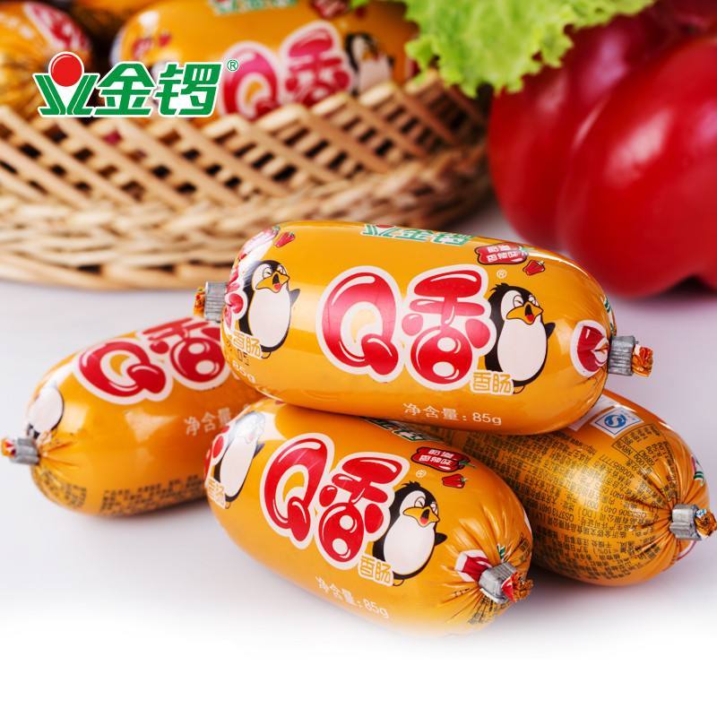 金锣火腿肠 金锣q香(香辣)香肠85g【价格 图片 品牌 报价】-苏宁易购