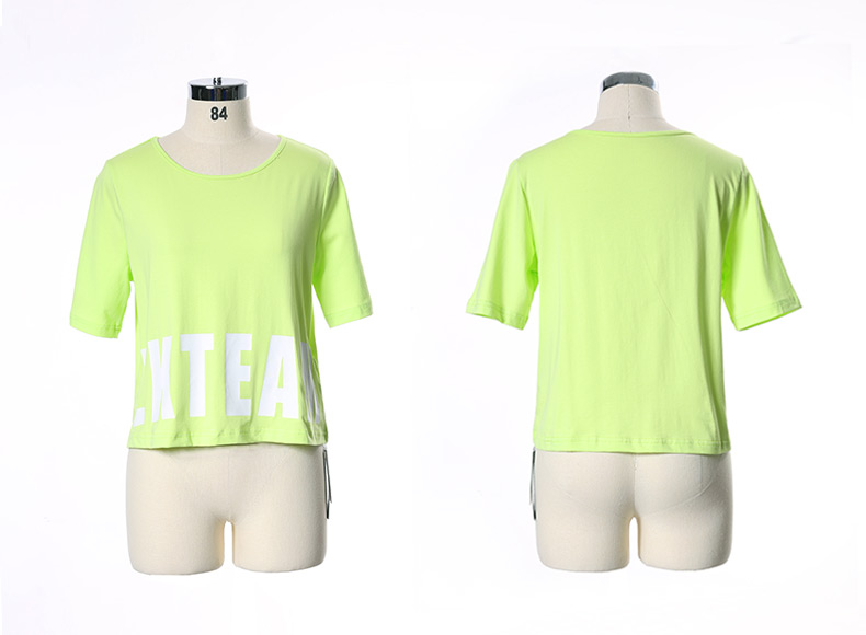 zk字母印花t恤女装夏季百搭打底衫2018夏装新款体恤衣服上衣小衫