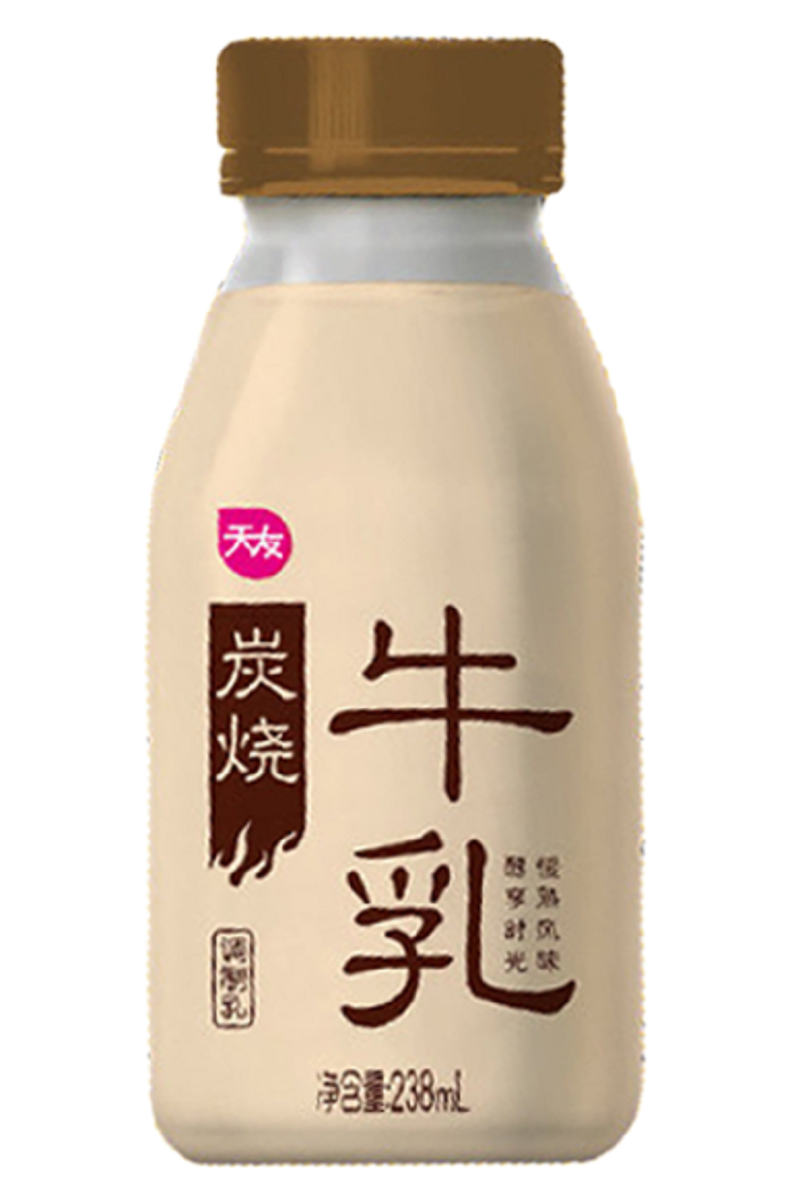 天友炭烧牛乳238ml