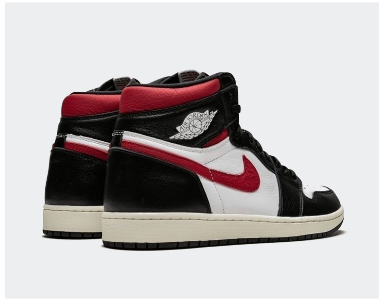 耐克nikeairjordan1aj1红钩黑脚趾男aj篮球鞋555088061