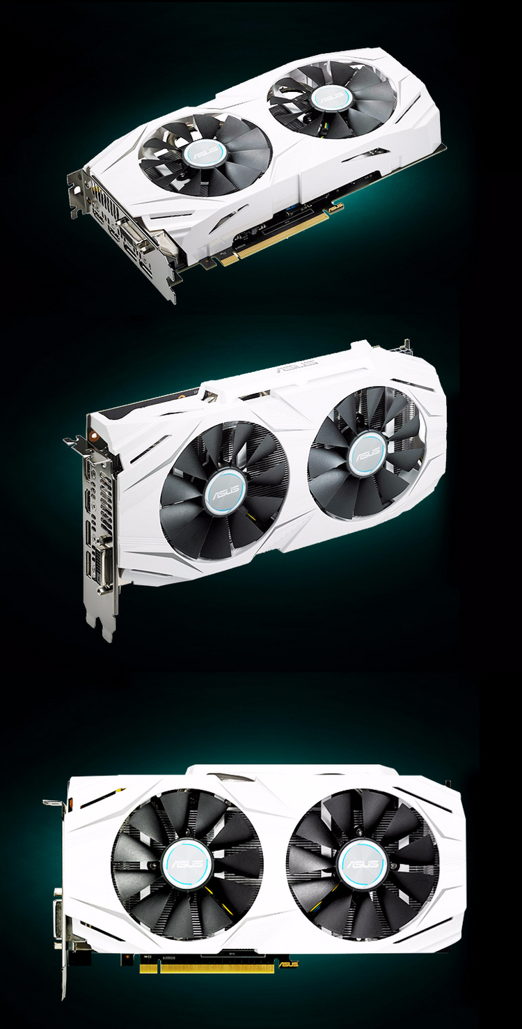 华硕asusdualgtx1060o6g15691809mhz6g8ghzgddr5显卡