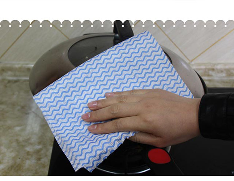 厨房用纸洗碗布吸水加厚卷纸洗碗布无纺布厨房纸巾6卷装