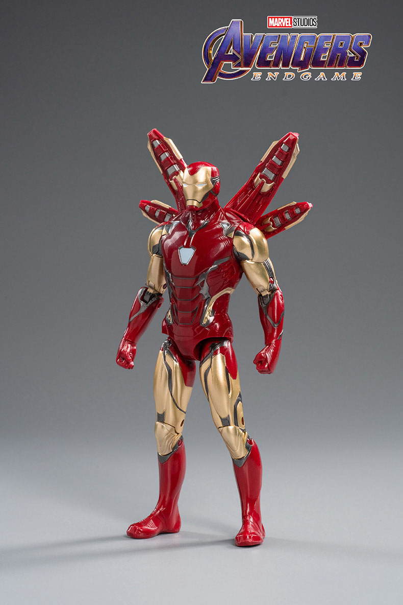 中动玩具16050814寸mk85钢铁侠漫威手办复仇者联盟关节可动手办玩具高