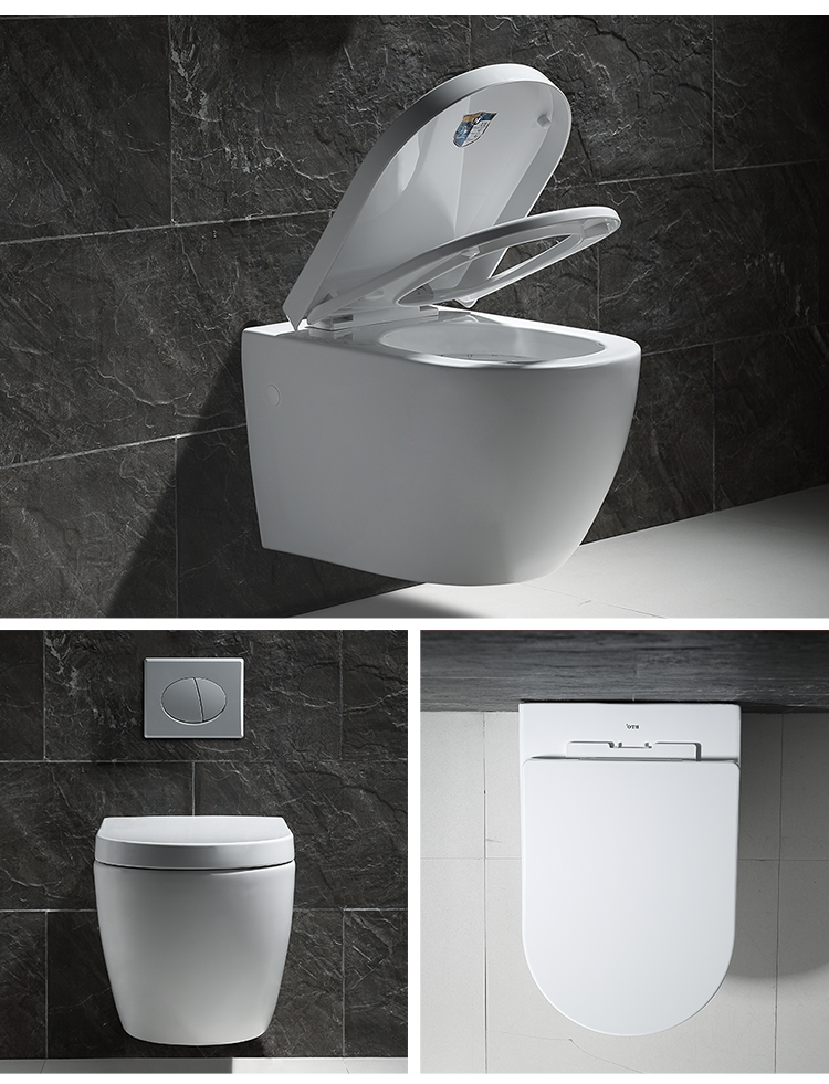 入墙式挂壁壁挂式马桶挂墙式座便隐藏水箱悬挂式挂便器墙排坐便器b款