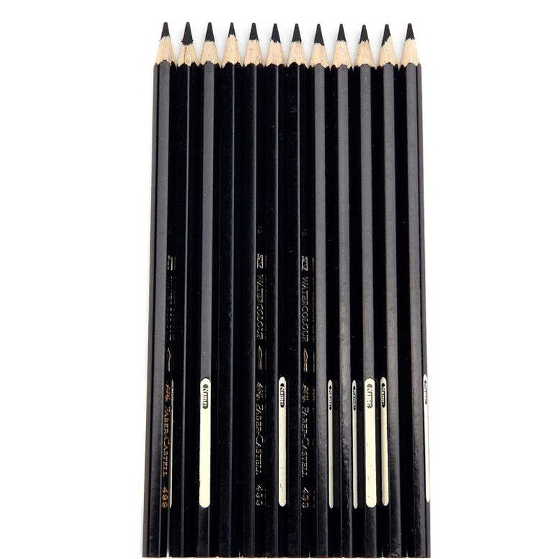 辉柏嘉单色彩色铅笔399黑色支