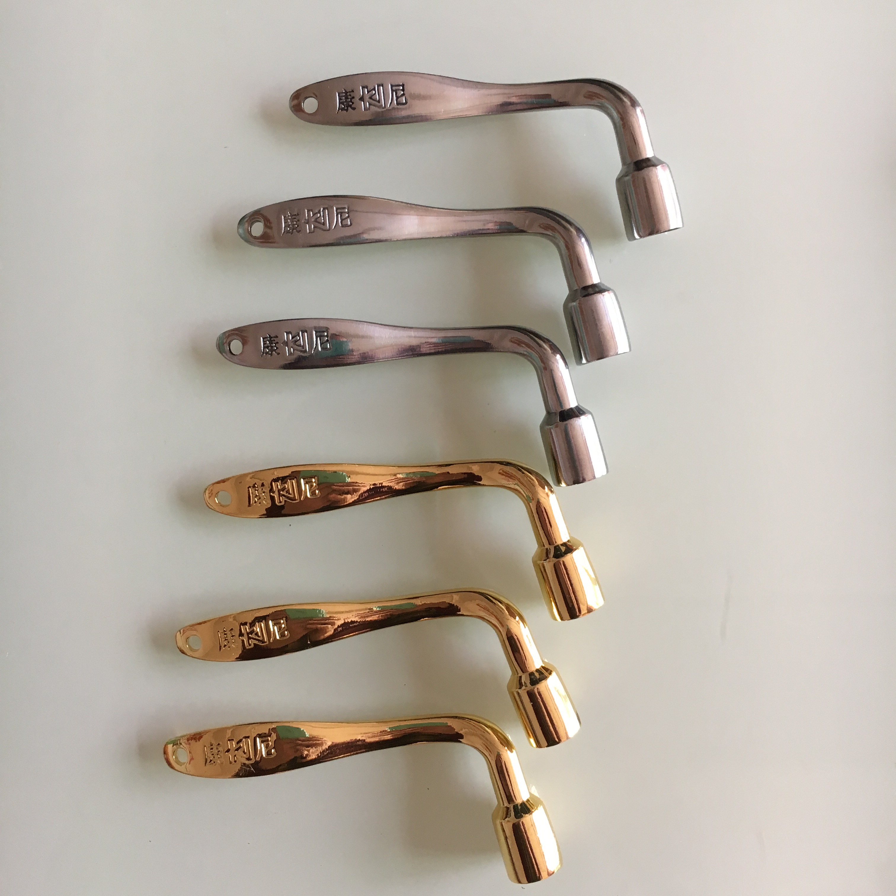 铁路钥匙客车弯把扁把内六角火车车扳手通用三角钥匙包邮