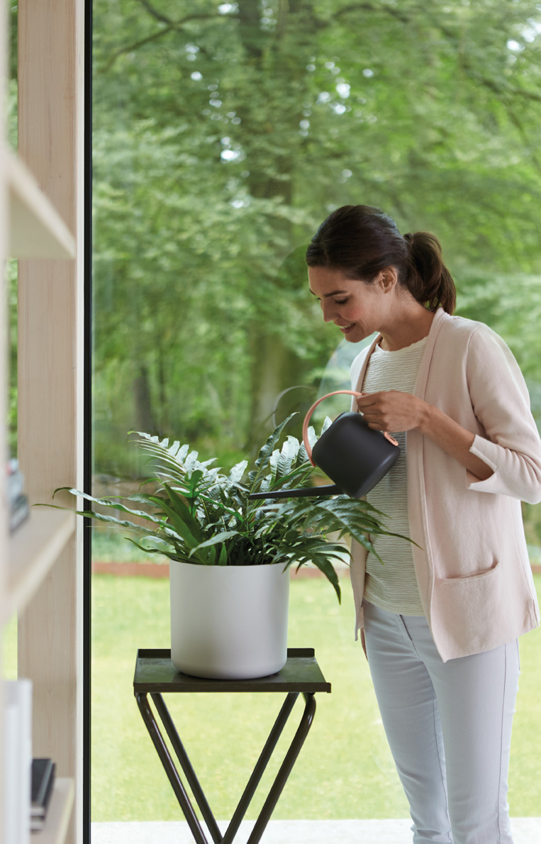 荷兰制造园艺家用elho17升洒水壶浇花壶与手压喷雾器