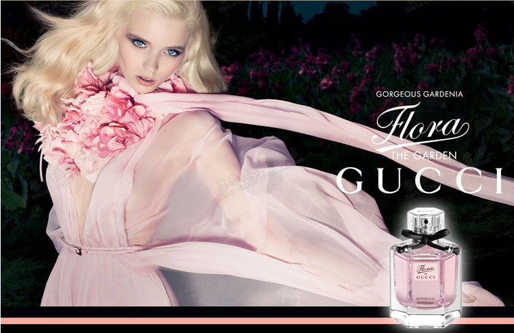 gucci古驰古奇花之舞绚丽华丽栀子花edt女士淡香水30ml古琦清新香持久