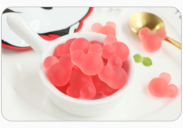 日本零食uha味觉糖悠哈米奇草莓味