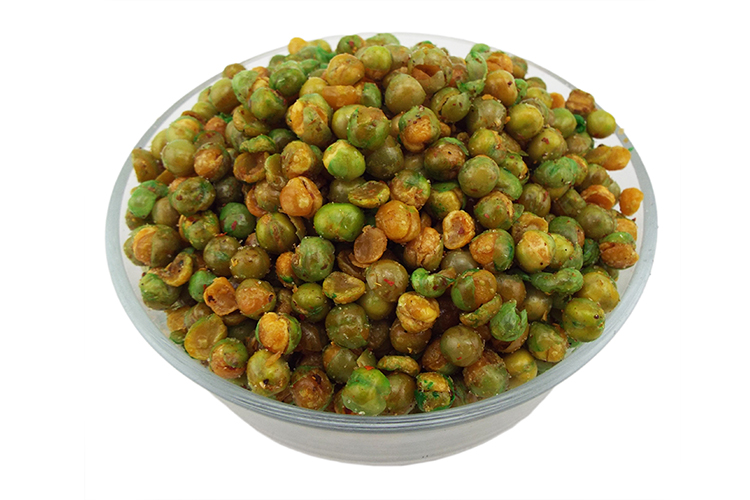 宝莎食品香辣青豆500g休闲办公零嘴零食品青豌豆新年年货炒货小吃