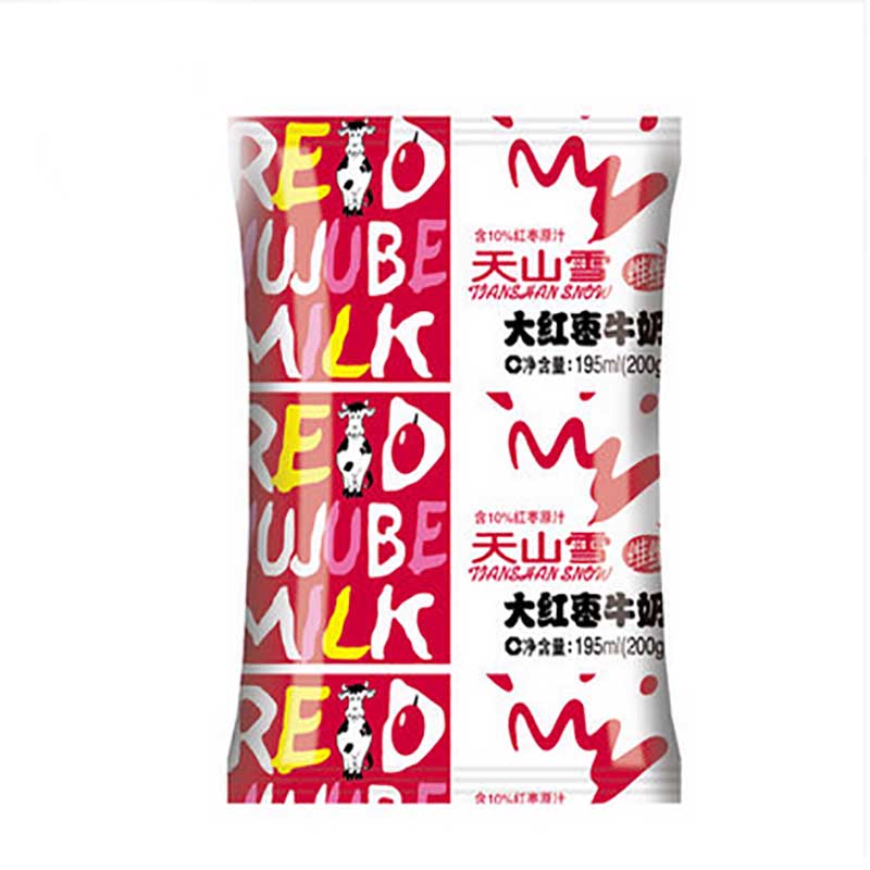 农聚源维维天山雪大红枣牛奶200gx16袋箱产发mk